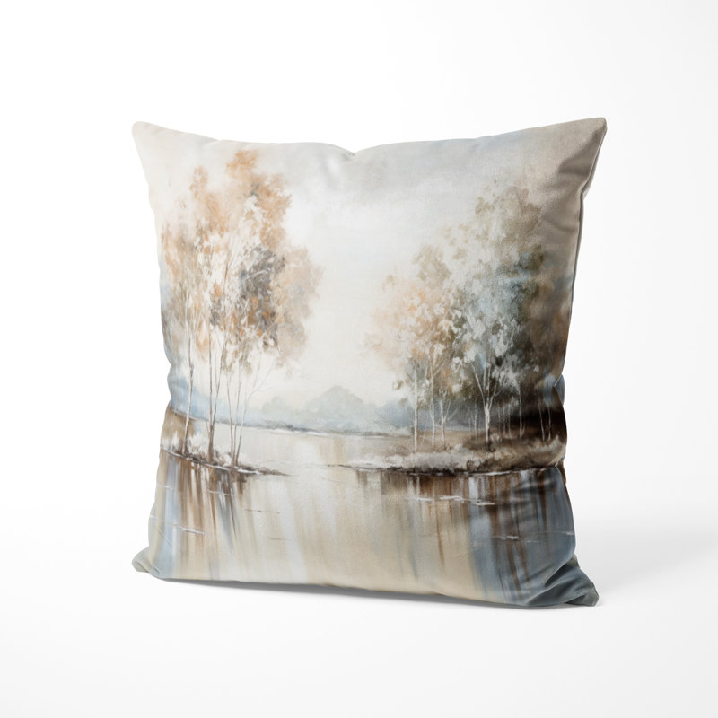 Coussin décoratif River, H 16 po x l 16 po