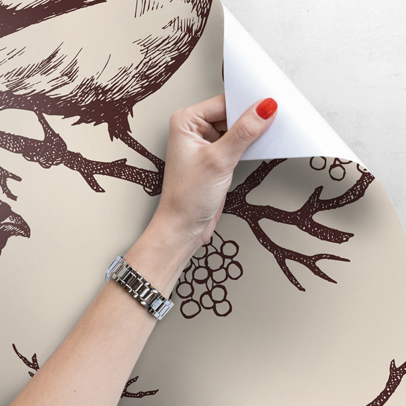 Bucur 2.5m x 2.5m Matte Wallpaper Roll, 250 x 250cm