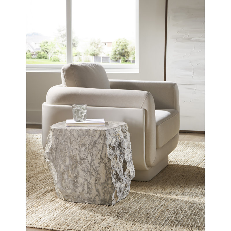 Marble Stool, Grey
