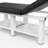 Emrik Professional Massage Table 75 Inch Adjustable Bed Lash Bed Physical Therapy Table with Metal Legs