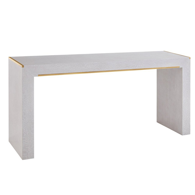 Modern History Console Table, 32" H x 70" W x 17.5" D