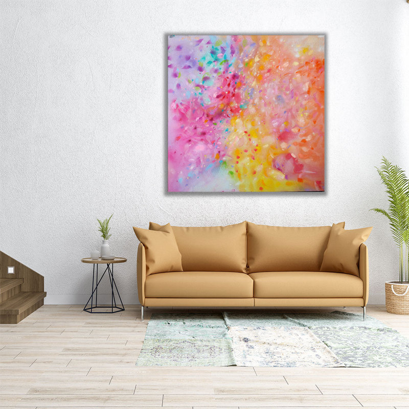 Boom Bloom - Canvas Print Wall Art, 24" H x 24" W