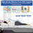 3 Inch Medium Firm Memory Foam Mattress With Ice Silk Cover, Premier Cooling Gel  High Density Support-878492056