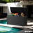 320 Gallons Water Resistant Resin Lockable Deck Box, Outdoor Weather-Resistant Resin Storage Deck Box, Large Lockable Capacity, Versatile Deck Outdoor Storage Bench-126447445