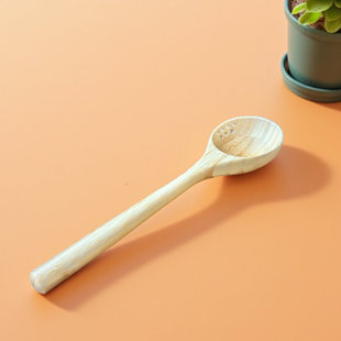 Bamboo Straining Spoon