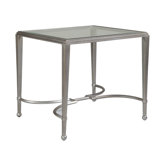 Metal Designs Sangiovese Rectangular End Table