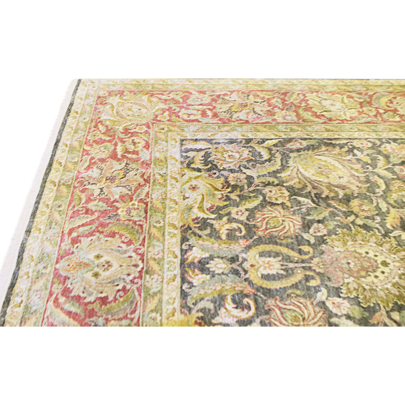 One-of-a-Kind 9'1" X 11'9" Hand Knotted Area Rug