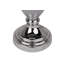 Zellner 45cm Grey Chrome Table Lamp