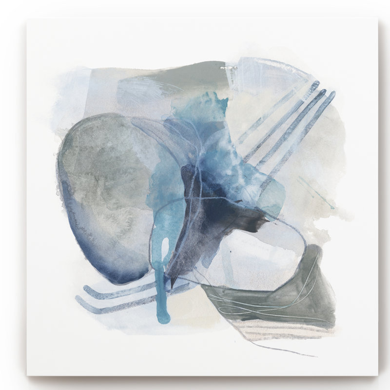 «Stone Ellipses II», reproduction d'art sur toile, H 16 po x l 16 po x P 1 po, Toile tendue