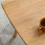 Table basse polyvalente, table basse en bois massif avec tablette de rangement, idéale pour étudier et travailler de la maison, facile à assembler