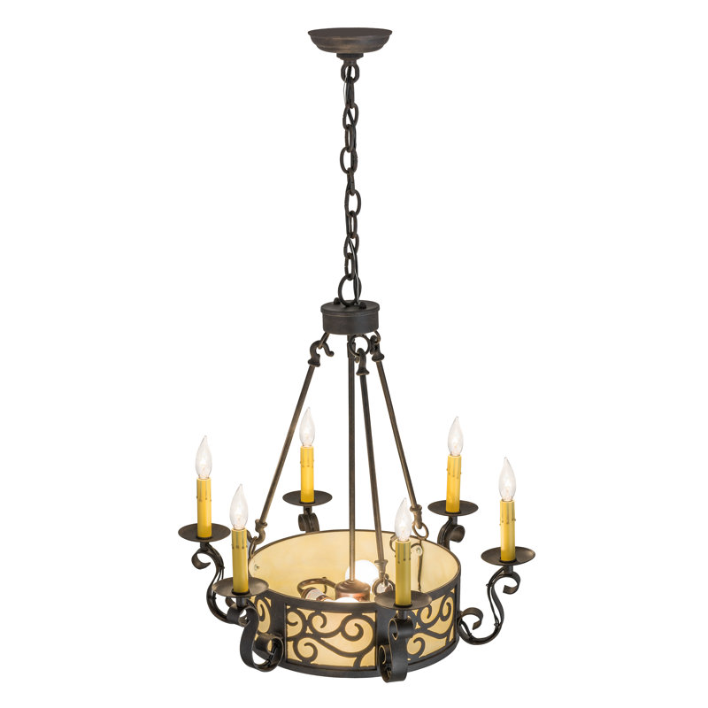 Lustree 8 lumières façon bougie/classique Shoshoni
