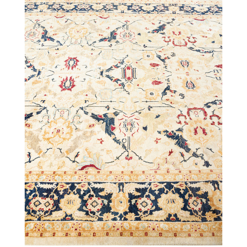 Classic One-of-a-Kind 6'2" x 13'7" Hand Knotted Area Rug