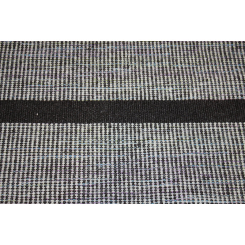 Stellert Hand Woven Wool Grey Indoor Rug, Rectangle 140 x 200cm