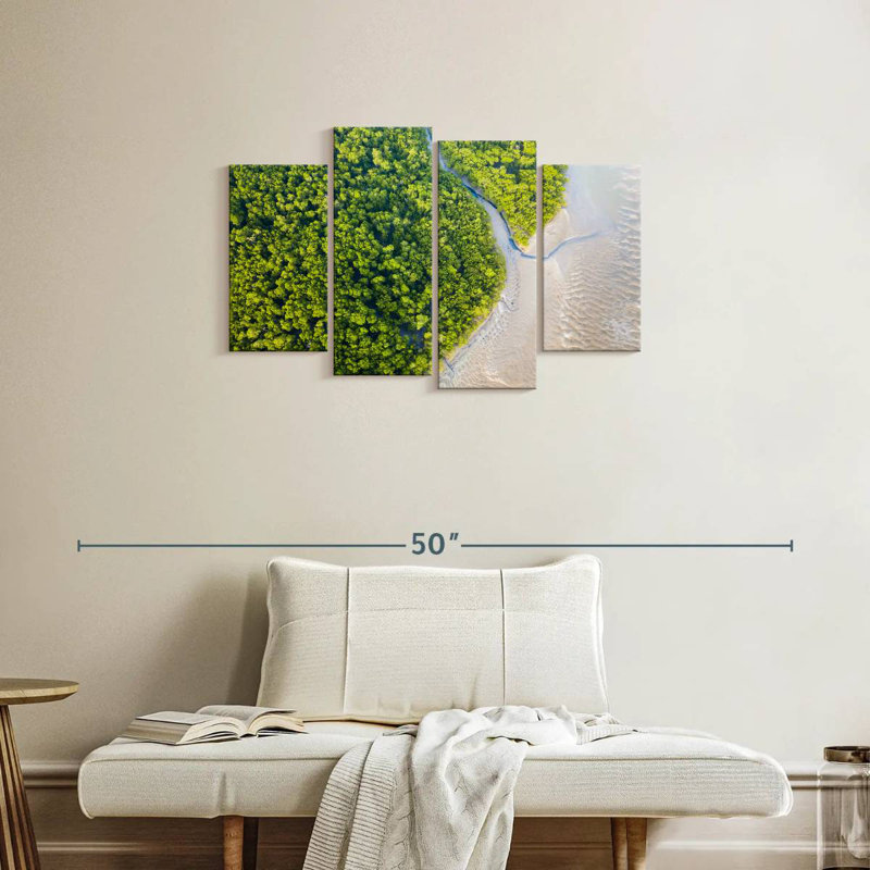 Forêt tropicale dense Alvord Amazon, H 22 po x l 36 po