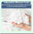 Rayon From CoolBamboo Memory Foam Pillow Set - Ultra Soft & Breathable, Relieves Neck Pain, Snoring, Asthma - Zipper Closure, Back/Stomach/Side Sleeper - 2 Pack
