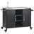 Outdoor Kitchen Island Grill Cart Table With Sink & Storage Cabinet