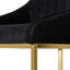 Upholstered Counter Stool with Metal Frame-1447945602
