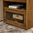 Nightstand, Charging Function, 2 Drawers, Mid Century Modern Look, , Wear - , Dorm Walnut Side Cabinet, Style, Easy To Clean, Living Room-1782140269