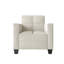 Chaise rembourrée en velours Olivia-120132890