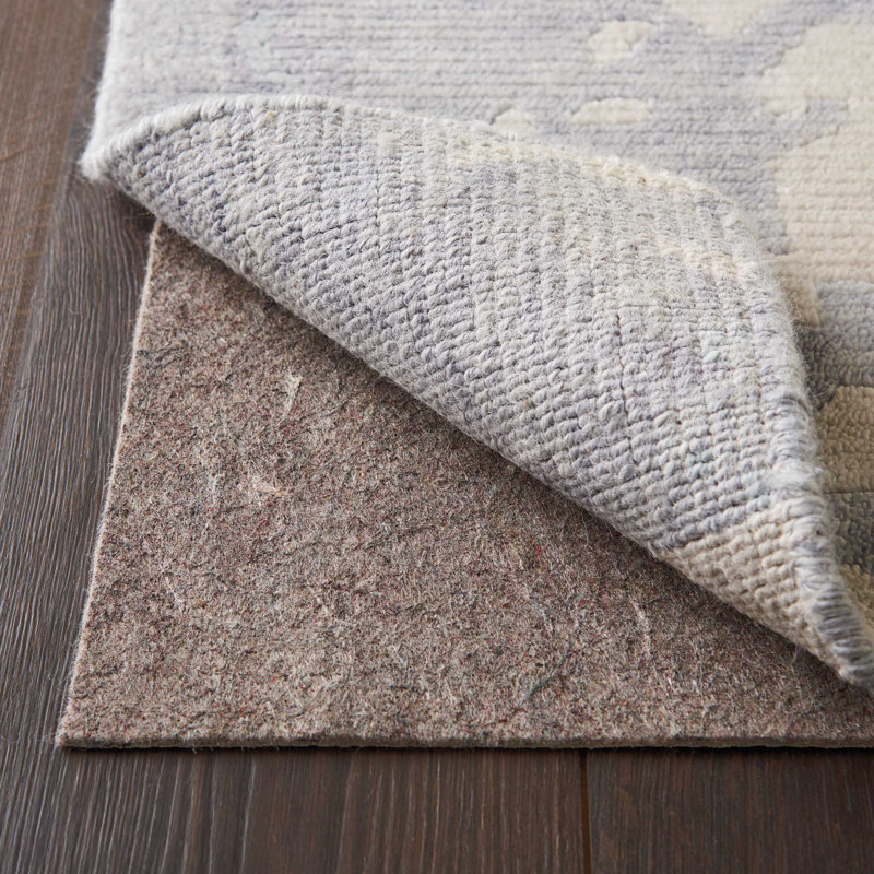 Sykes Dual Surface 0.2'' Thick Non Slip Rug Pad, Runner 2' x 8'