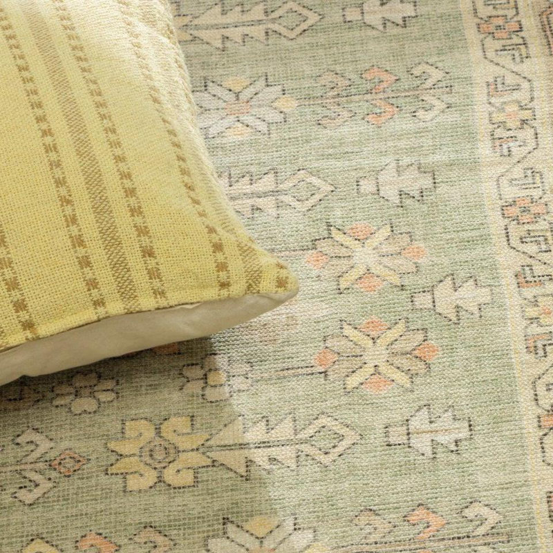 Victoire Slim Washable Rug, 6' x 9'