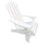 Chaise confortable en bois blanc - style pour patio, porche, terrasse, jardin, bord de piscine, assemblage facile, poids de 110 lb et utilisation polyvalente à l'extérieur et à l'intérieur, charge maximale