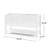 Dewie 61'' Double Bathroom Vanity with Marble Top