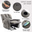 91cm Wide Standard Recliner