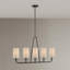 Lustre linéaire à 5 lumières