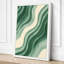 Flowing Waves Minimalist - Wrapped Canvas-1106986490-1106986468