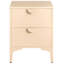 Andreita 45 cm W Steel Bedside Table-1545029839