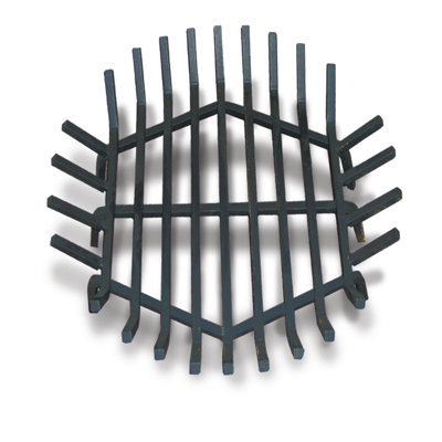 Round Carbon Steel Fire Pit Log Grate
