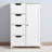 White Bathroom Storage Cabinet