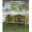 Lit de jardin surélevé 72 x 24 x 31 po avec pieds-508593313