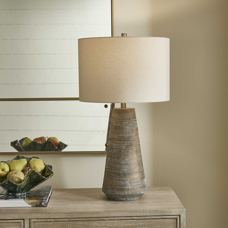Uttermost Mosier Rustic Beige Table Lamp