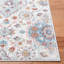 Tapis ivoire / rouille / bleu Montrose-1226354196