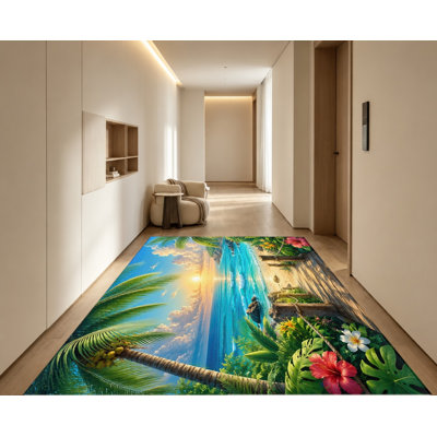 Tapis tropical Sunset