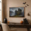 «Dark Fantasy Castle» avec art mural sur toile d'Halloween-1293573229