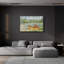 «Canoe Camp - Distressed» par Paul Brent, art mural en verre acrylique-102028316