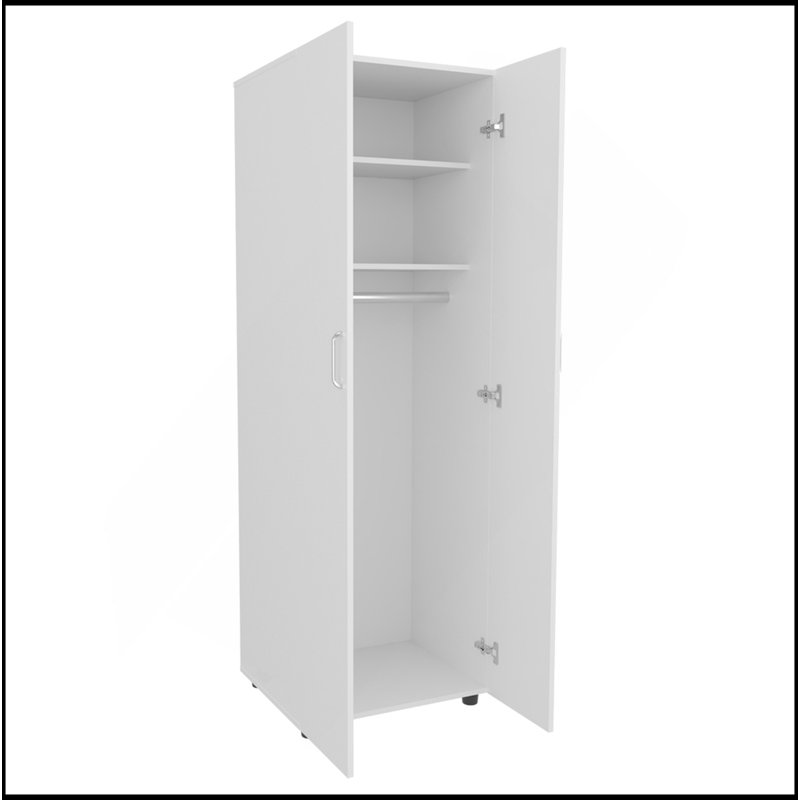 Armoire Barkley, blanc, Blanc