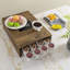 Rangement de table pour dosettes de café