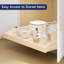 13.5"W x 21"D Wood Pull Out Cabinet Organizer, Solid Birch Plywood Slide Out Drawer for 18" Base Cabinets, Low Profile Roll Out Shelf with Soft Close Glides (Fits 14" Min Opening)-2113573857