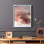 Red Ochre abstrait II, reproduction encadrée - bois massif-1014348582-1014348600
