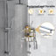 Lobel Adhesive Stainless Steel Shower Shelf-2103806477
