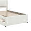 Lit plateforme double avec lit gigogne et lit gigogne double