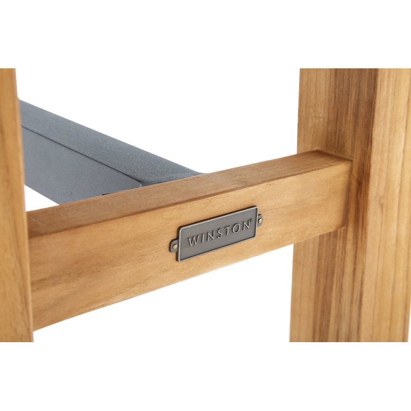 Truss Outdoor Teak Dining Bench