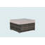Canapé modulaire d'extérieur pour patio 8 pièces, ensembles de conversation en osier avec coussins lavables et table basse en verre-2105290408