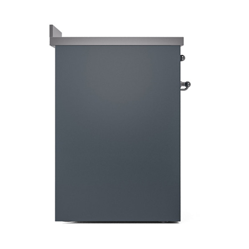 ILVE Nostalgie II Noblesse 30 in Induction Range, Blue Gray/Chrome