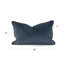 Oreiller en polyester 14 x 22 Qiviut-116474356-116474357-116474359