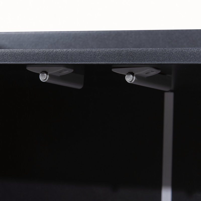 Accent Cabinet, Storage Cabinet, Sideboard Buffet Cabinet, 4 Door Cabinet, Black/Gold